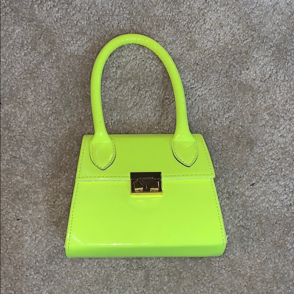 mini neon purse